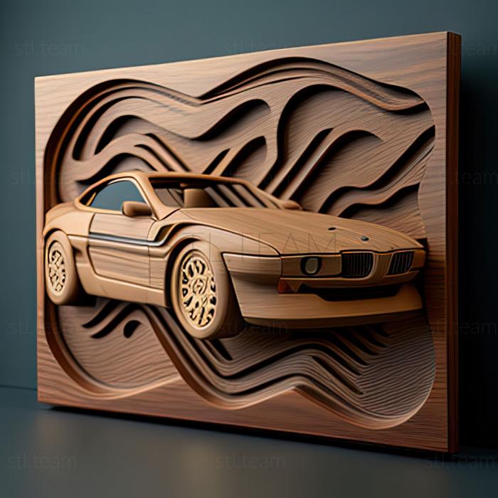 3D model BMW 8 (STL)